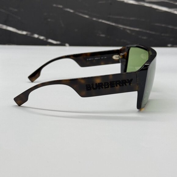 NEW BE4401U 3002/2  BURBERRY DARK HAVANA/GREEN MEN BURBERRY SUNGLASSES - Picture 6 of 11